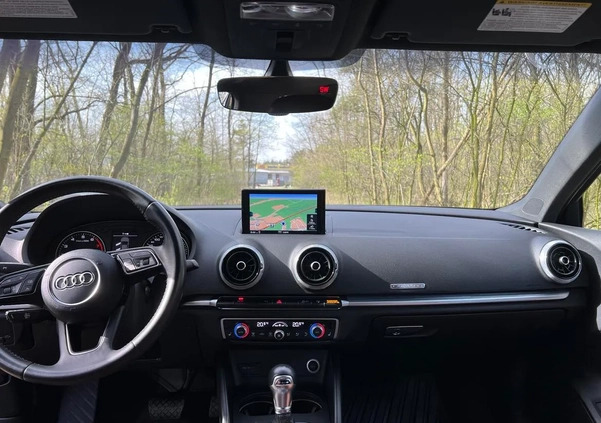 Audi A3 cena 74900 przebieg: 84046, rok produkcji 2017 z Piaski małe 172